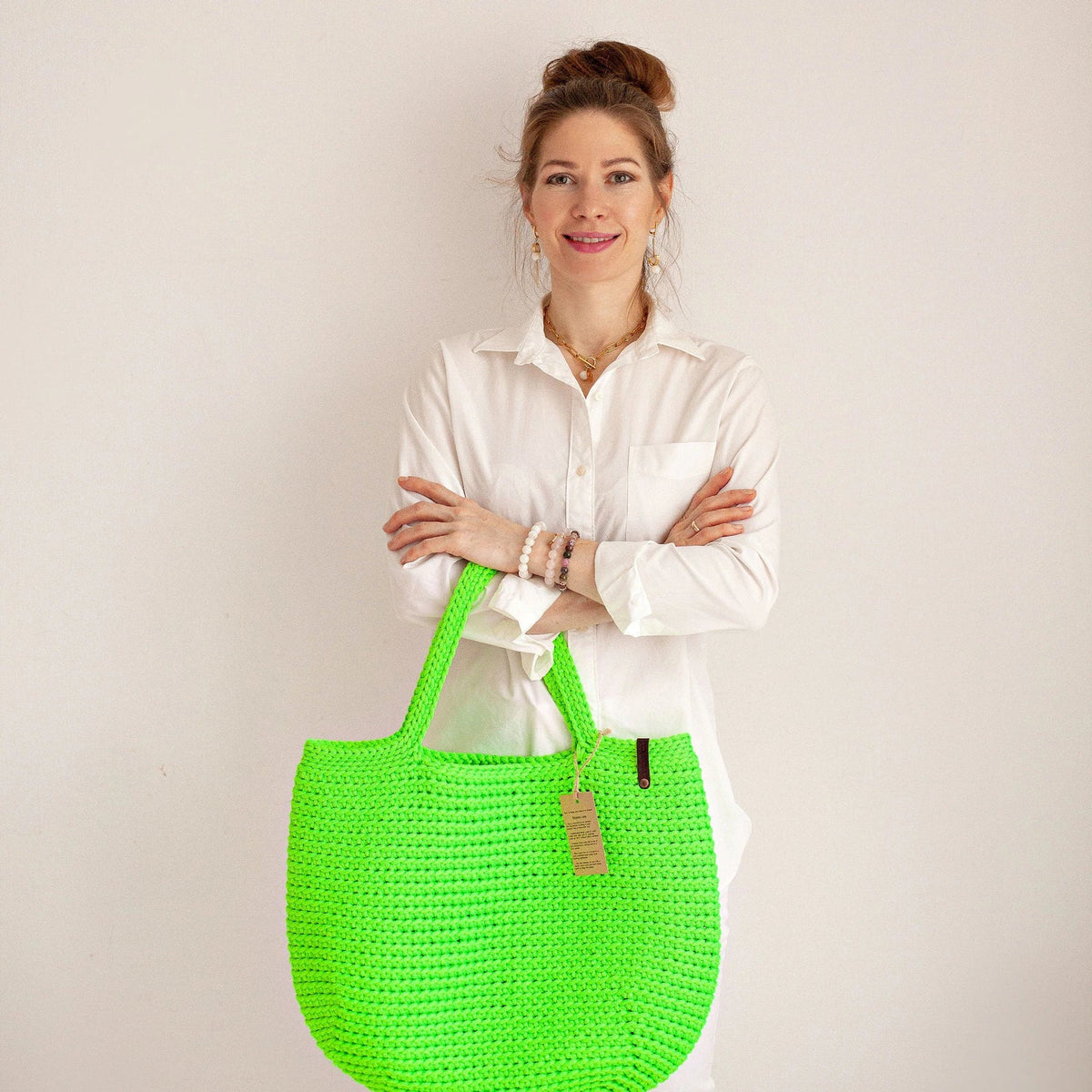 XXL tote bag crochet pattern preview