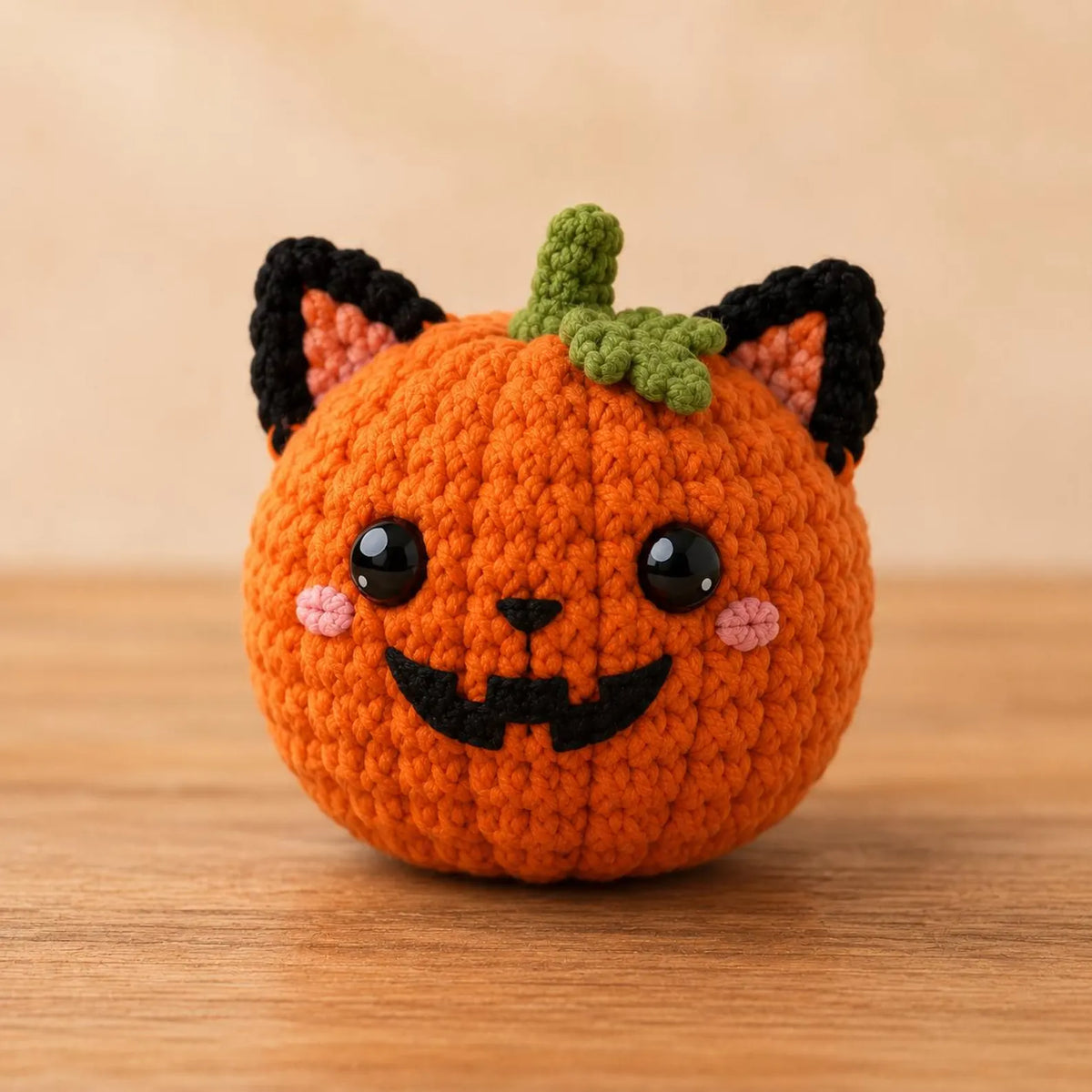 Frankenstein kawaii bao bun amigurumi in green